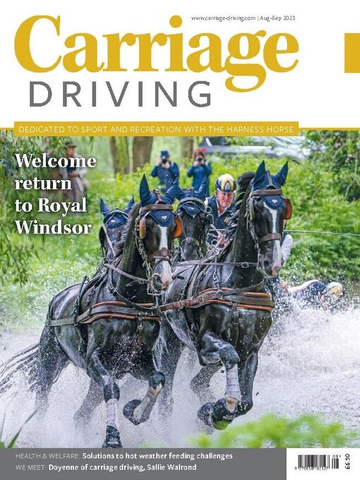 Title details for Carriage Driving by Mark Allen Business & Leisure - Available